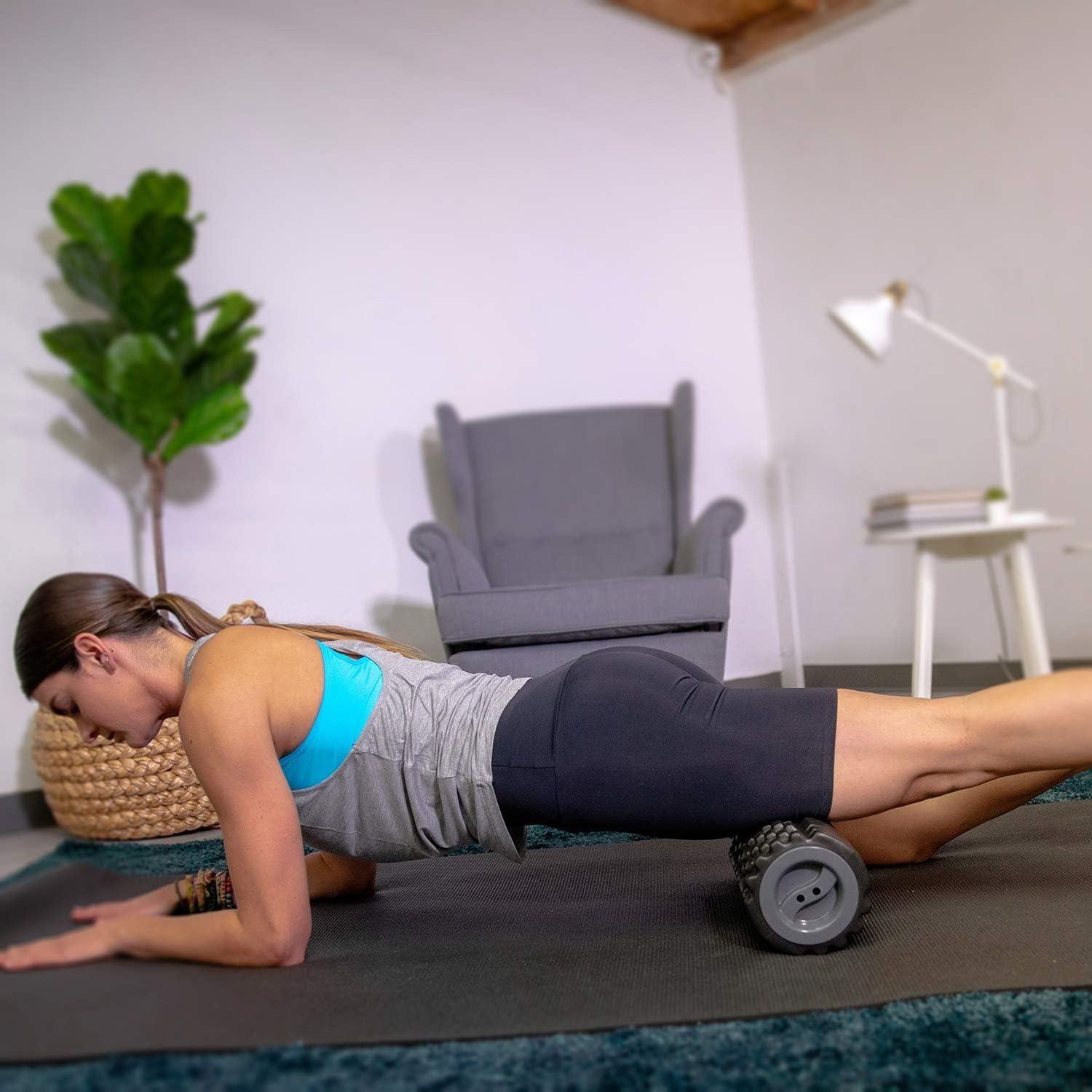 Rodillo Y Set Completo Elongacion Masaje Foam Roller-5