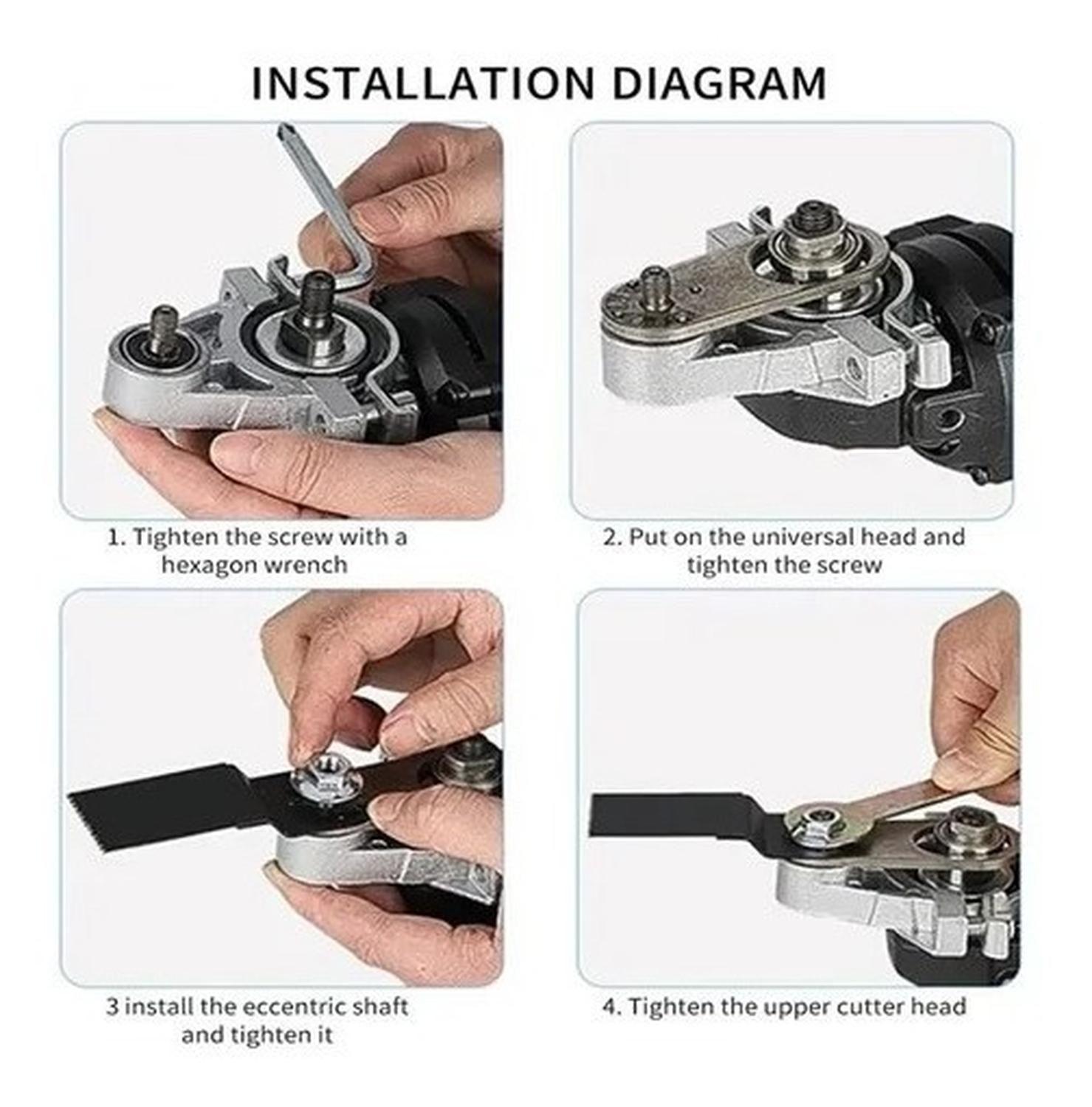 Juego De Adaptador De Amoladora Angular 13 Piezas Accesorios-3