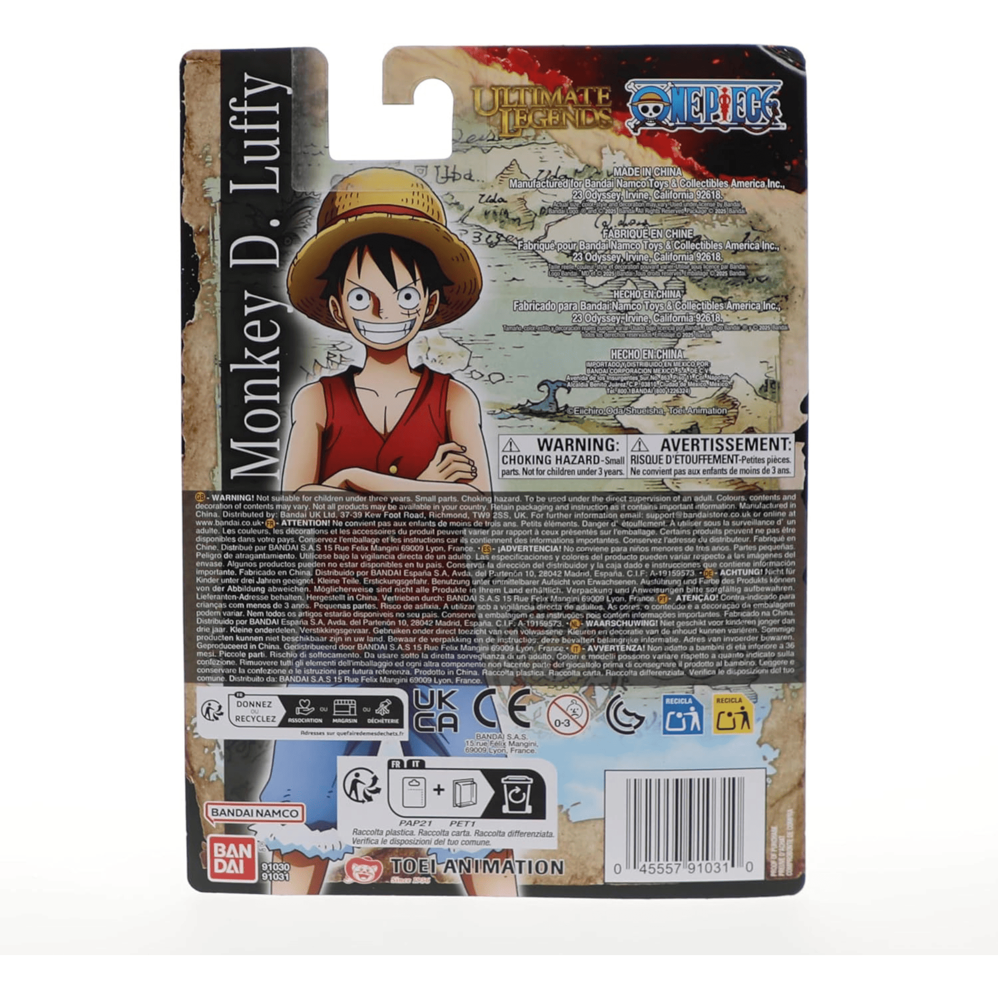 One Piece Figura 13 Cm Monkey D. Luffy-6