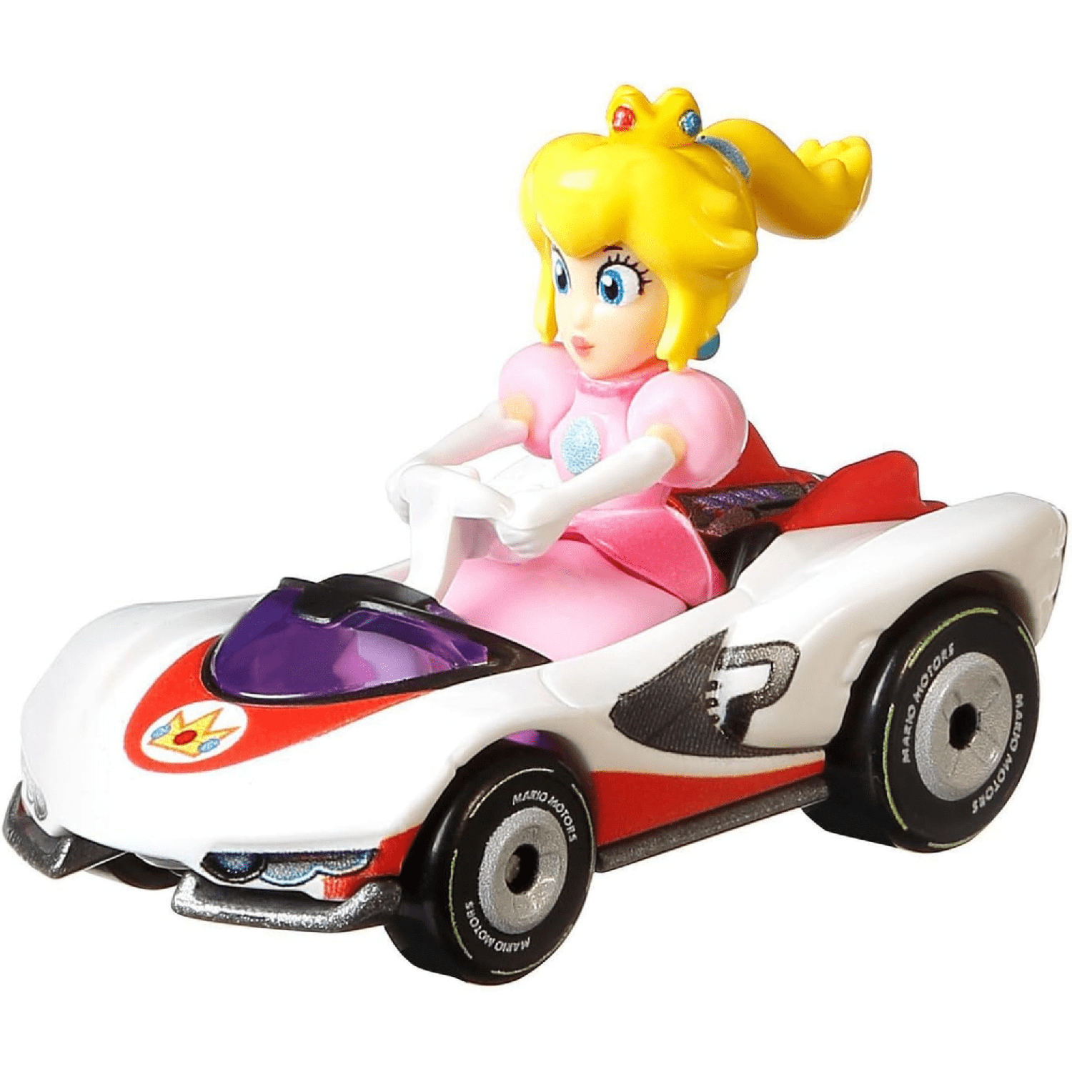 Hot Wheels Vehículo Mario Kart - Princesa Peach-1