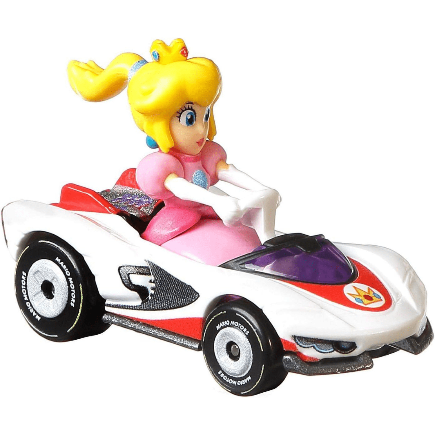 Hot Wheels Vehículo Mario Kart - Princesa Peach-2