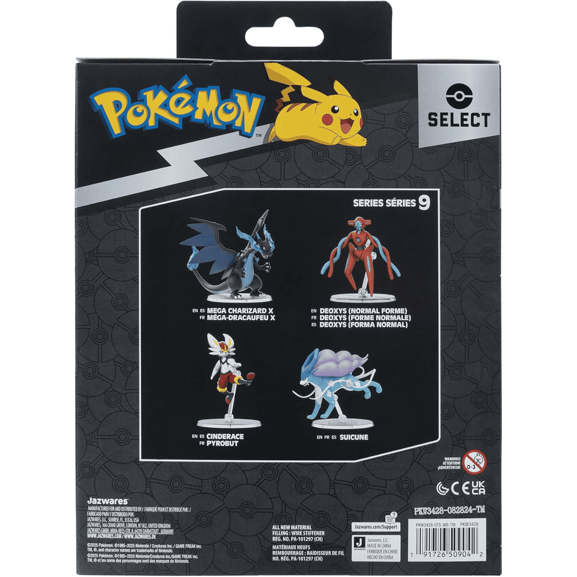 Figura Super Articulada De 15 Cm Mega Charizard Pokemon-5