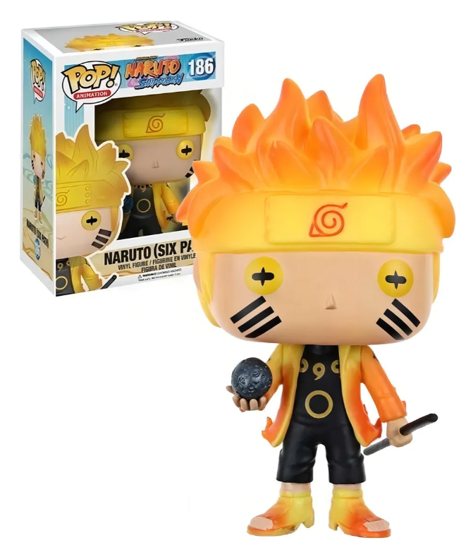 FUNKO POP! NARUTO (SIX PATH)- 186 NARUTO SHIPPUDEN GLOW IN THE DARK-2