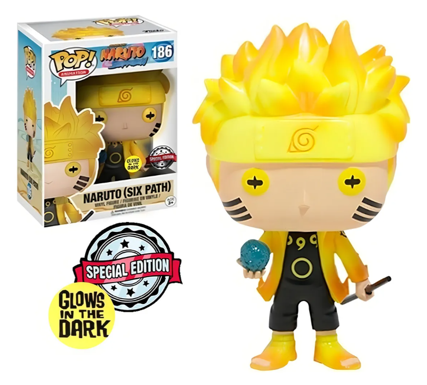 FUNKO POP! NARUTO (SIX PATH)- 186 NARUTO SHIPPUDEN GLOW IN THE DARK-4