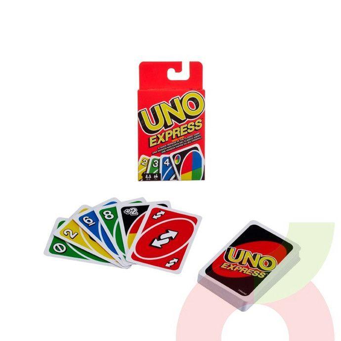 JUEGO DE CARTAS UNO EXPRESS - MATTEL-2