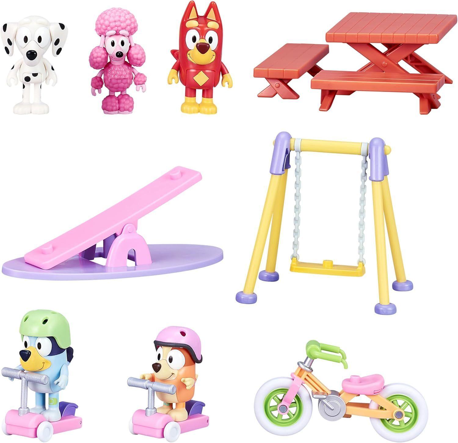 BLUEY SET DE FIGURAS PATIO DE JUEGOS DELUXE-3