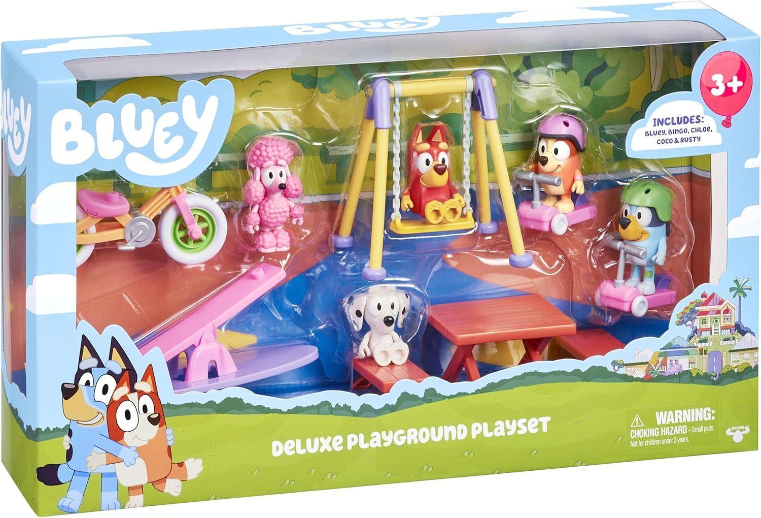 BLUEY SET DE FIGURAS PATIO DE JUEGOS DELUXE-5