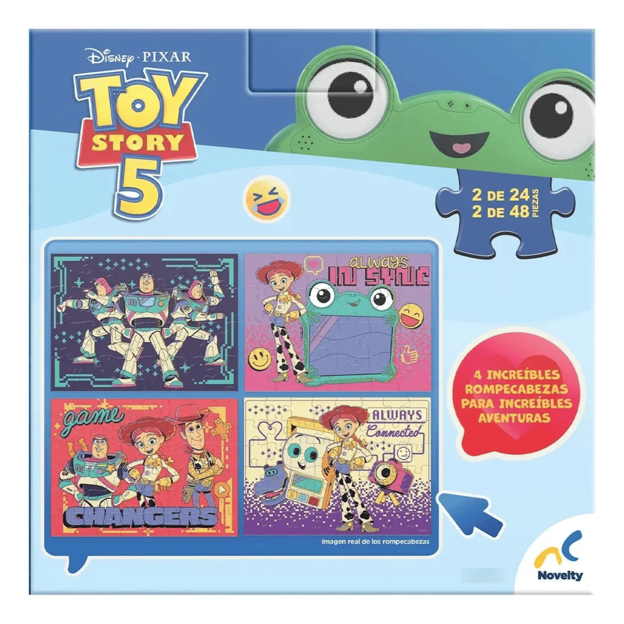 Rompecabezas 4 En 1 Toy Story 5-3