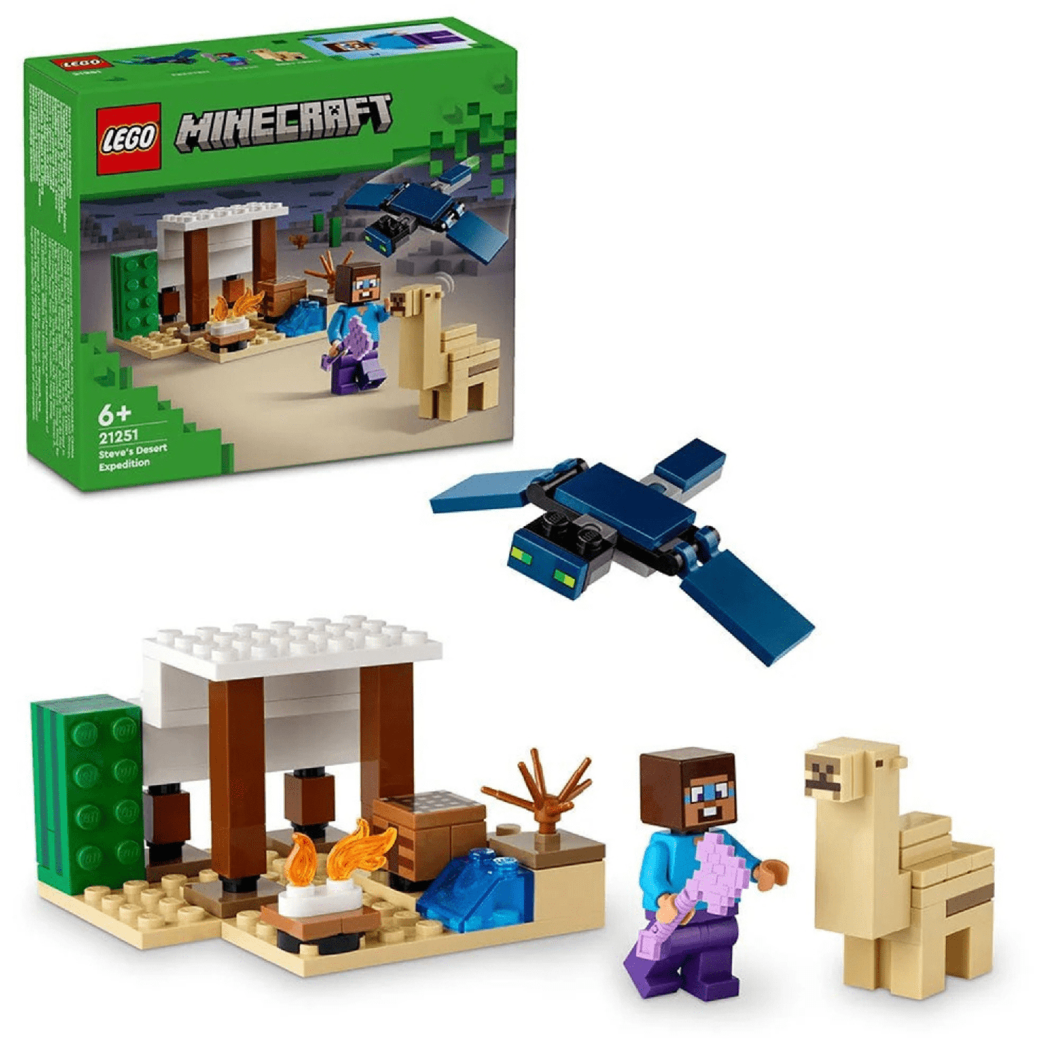 Lego Minecraft La Expedición De Steve Al Desierto-0