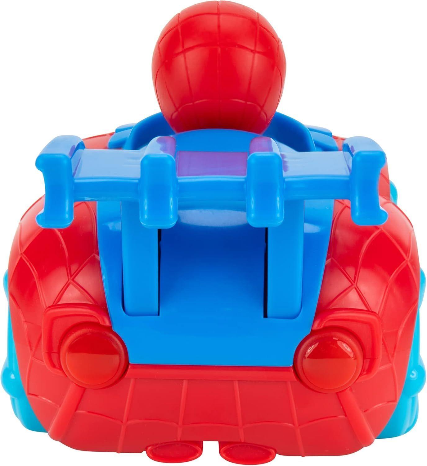 SPIDEY VEHICULO FLASH AND DASH CON LUZ Y SONIDO-4