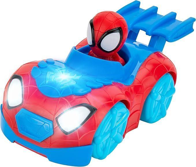 SPIDEY VEHICULO FLASH AND DASH CON LUZ Y SONIDO-6