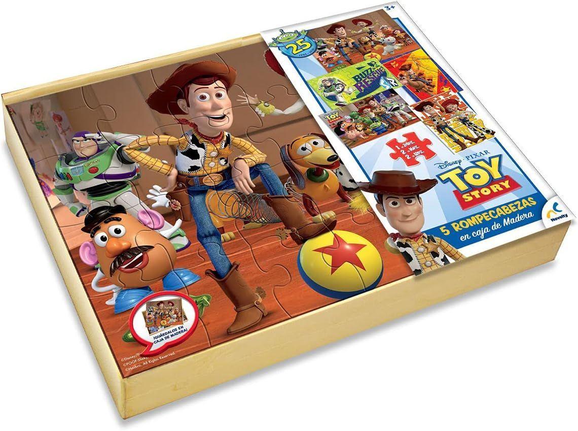 ROMPECABEZAS TOY STORY 5 EN 1 CAJA MADERA -5