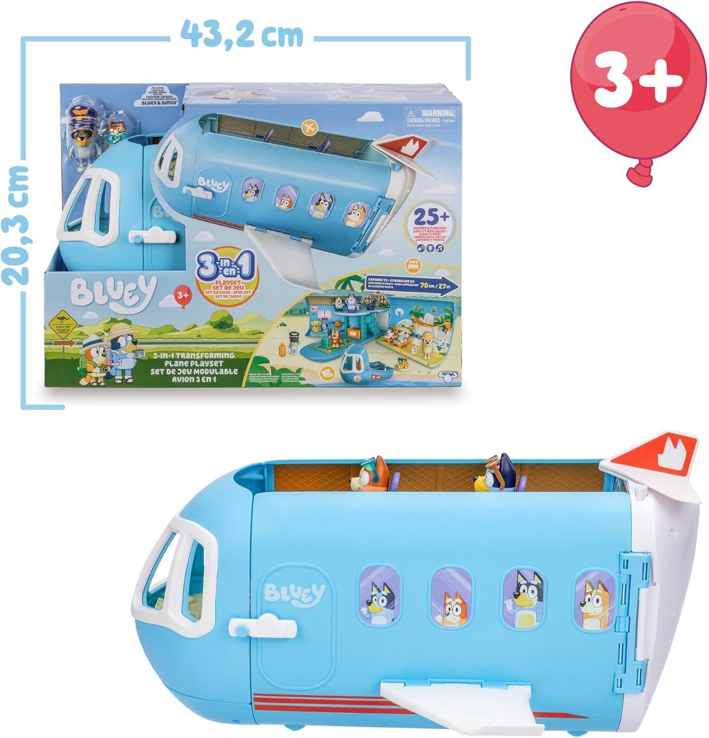 BLUEY AVION 3 EN 1 CON FIGURAS  ACCESORIOS Y SONIDOS-5