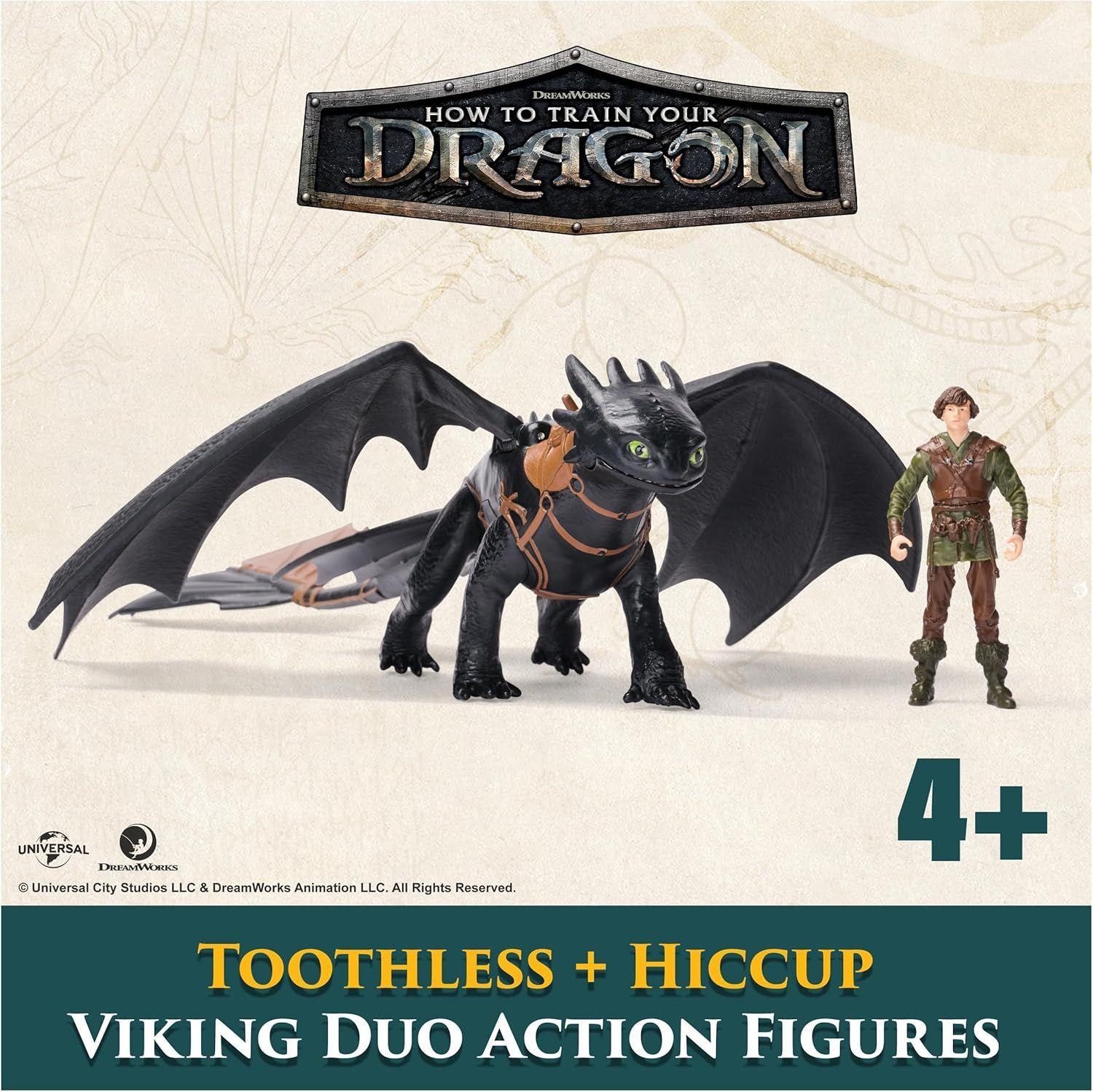 PACK FIGURAS HIPO Y CHIMUELO COMO ENTRENAR A TU DRAGON -4