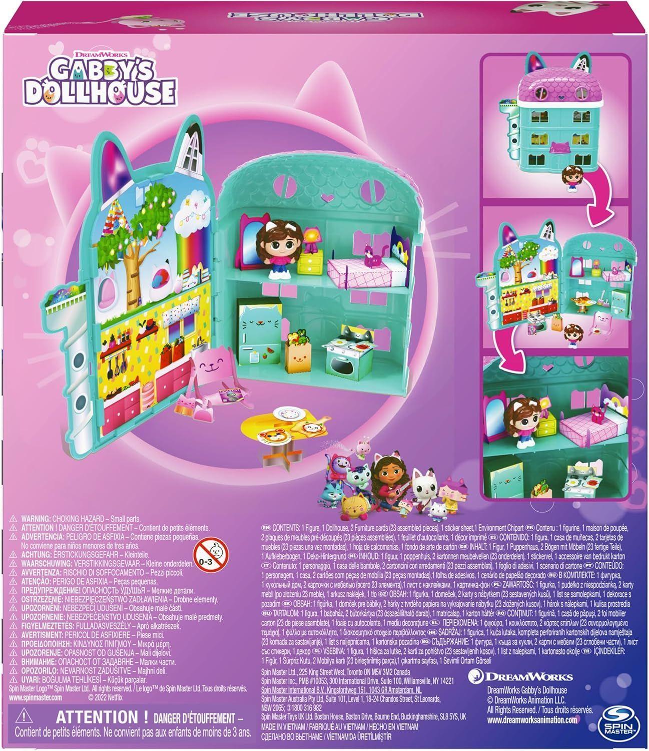 GABBY'S DOLLHOUSE MINI SET CASA GABBY'S CON ACCESORIOS-7