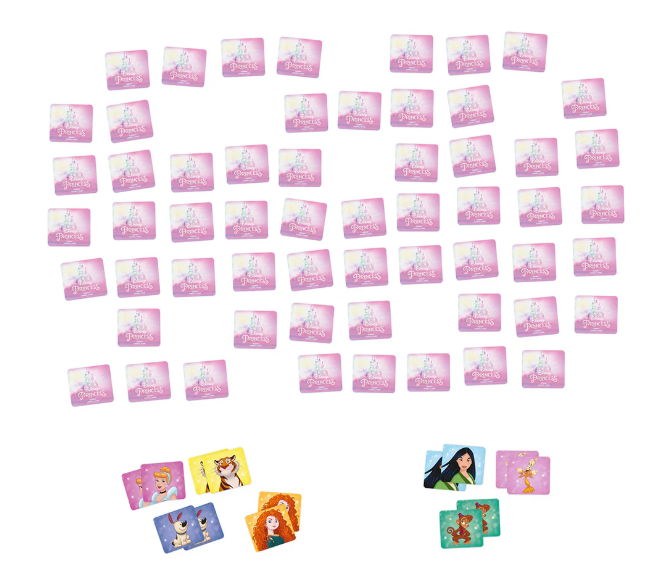 JUEGO MEMORICE PRINCESS DISNEY 72 PZS-3
