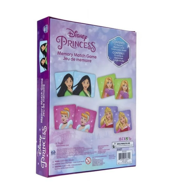 JUEGO MEMORICE PRINCESS DISNEY 72 PZS-4