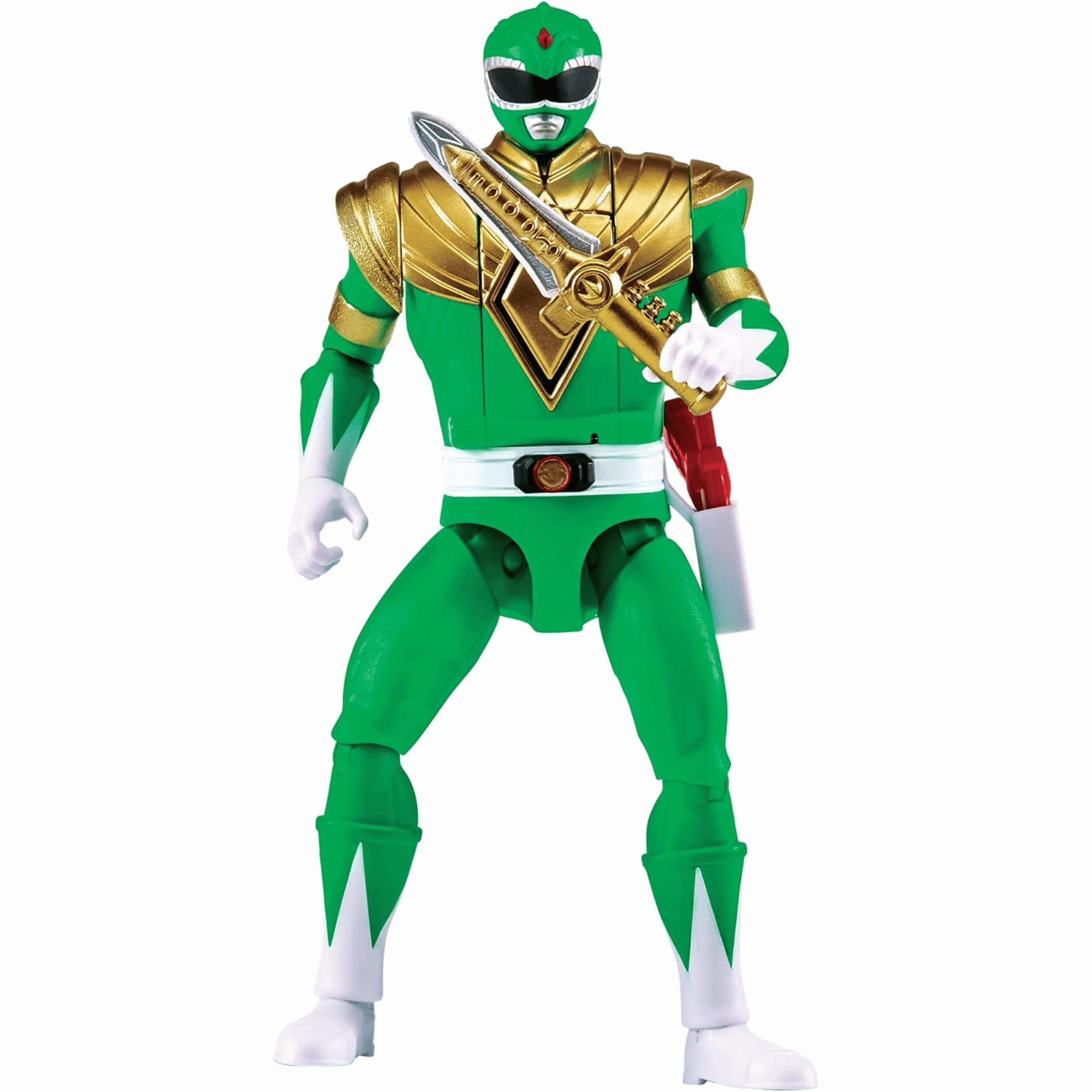 Power Rangers Figura Gira Cabeza Green Ranger-2