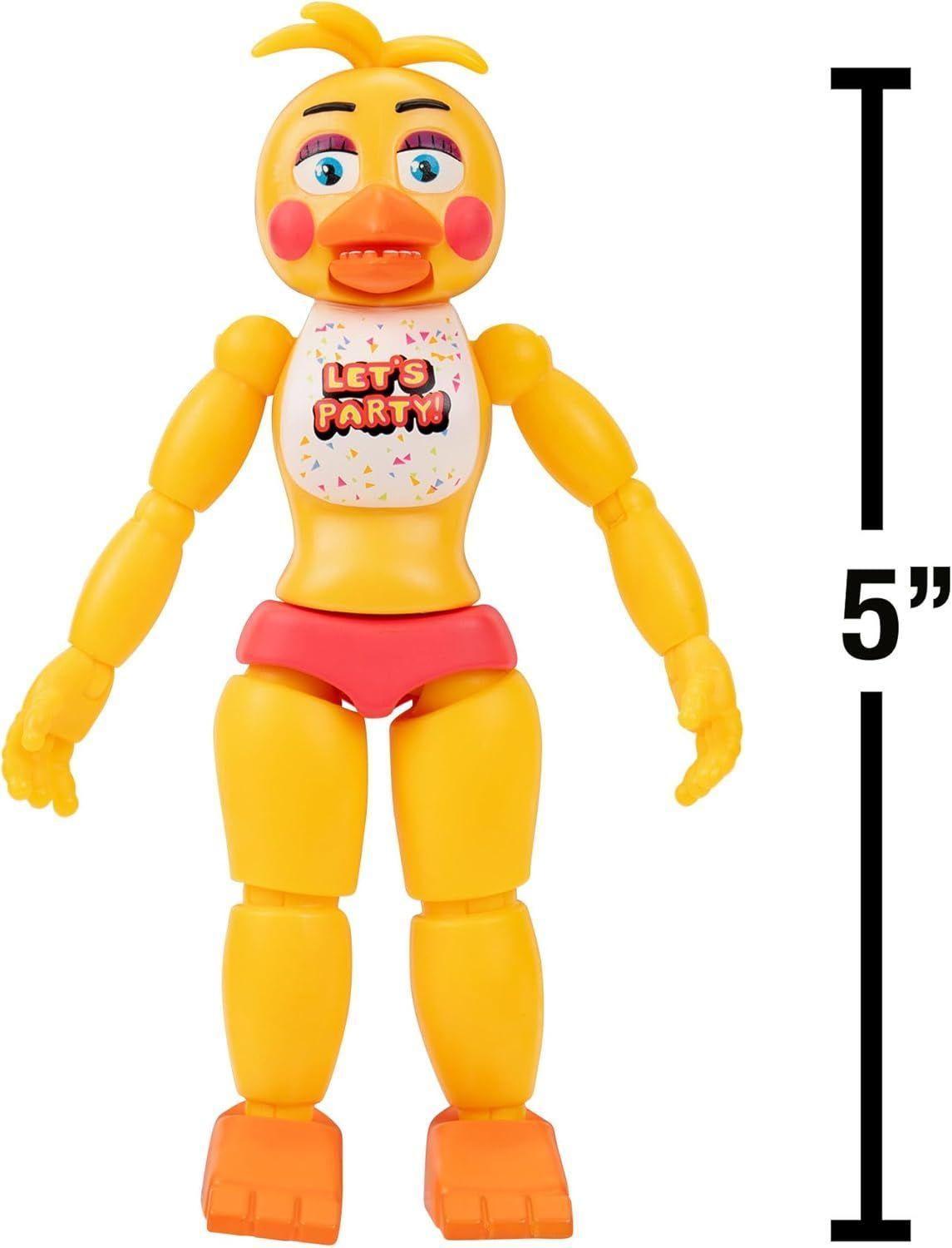 FIVE NIGHT'S AT FREDDY TOY CHICA FIGURA ARTICULADA 12.5 CMS 2025-5
