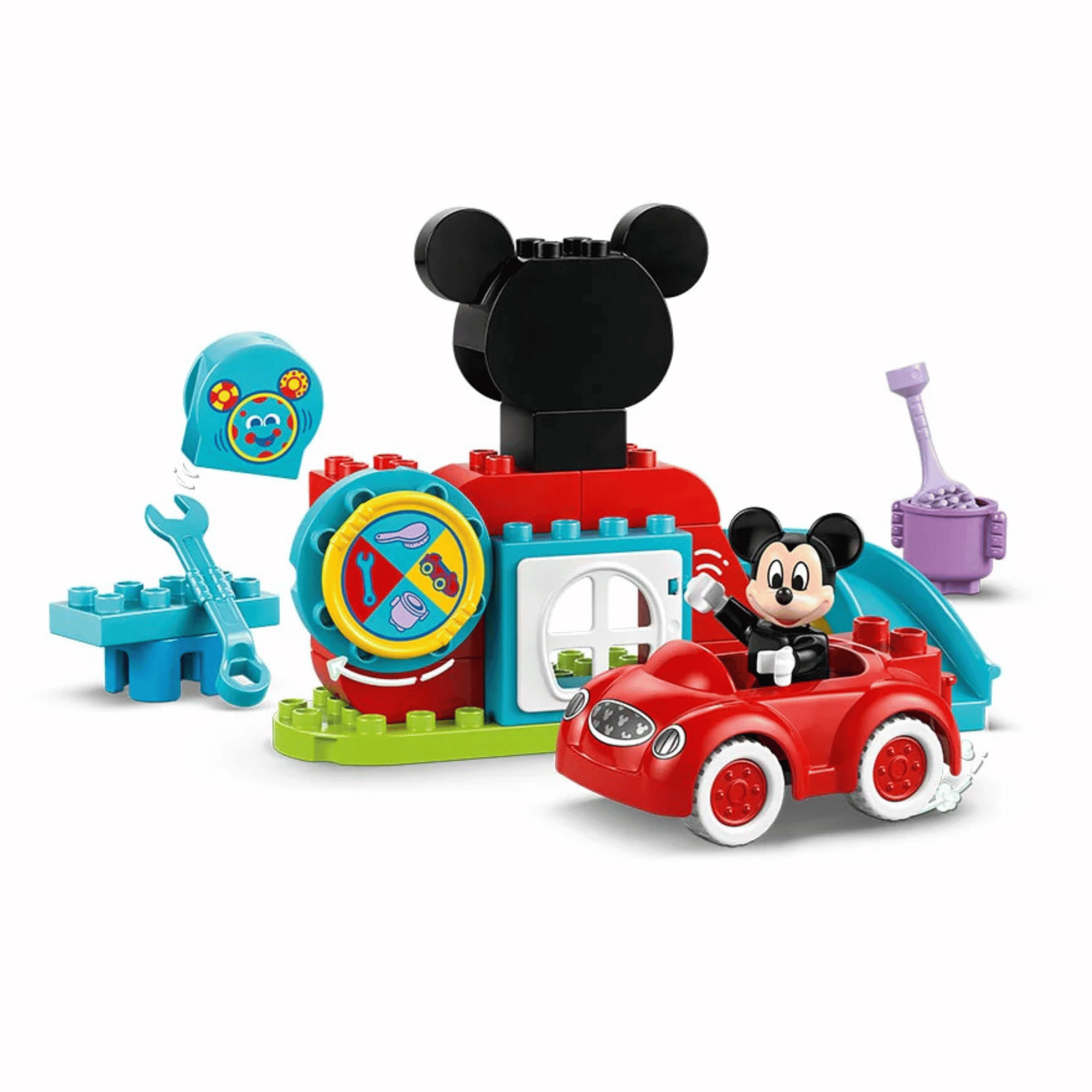 Lego Duplo Casa Y Auto De Mickey Mouse-3