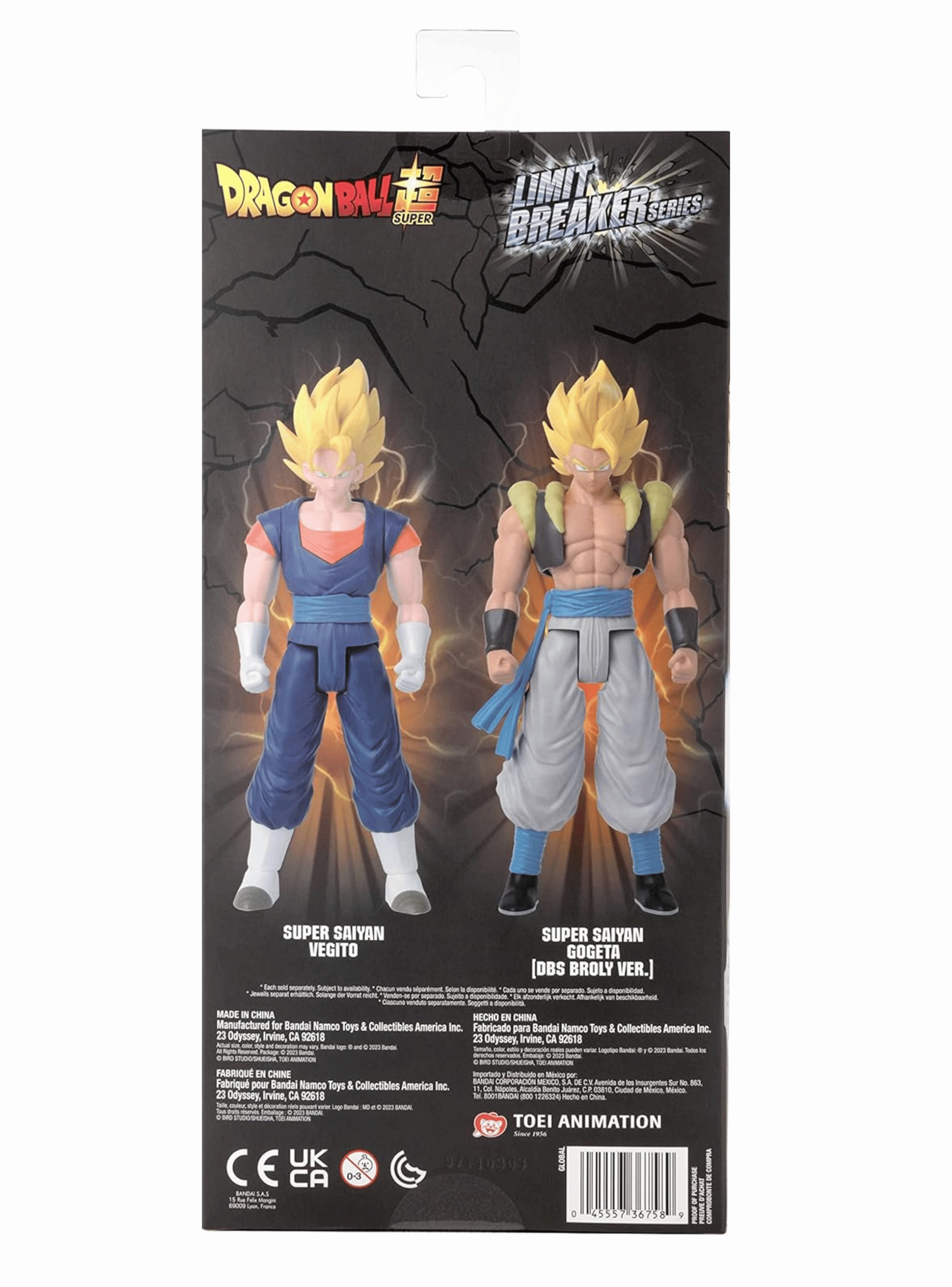 Dragon Ball Super Limit Breaker Figura 30 Cm. Super Saiyan Gogeta -6