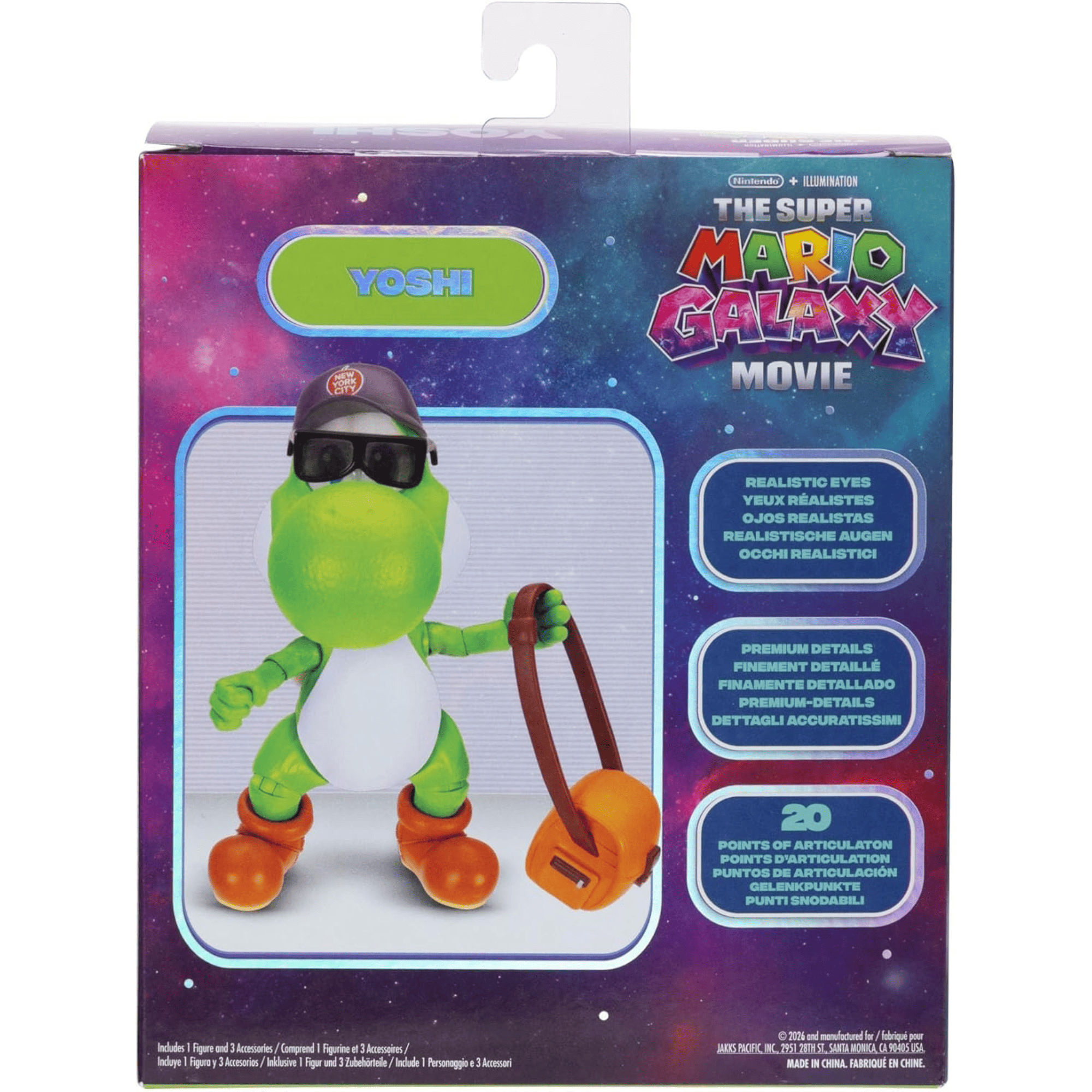 Figura Super Mario Galaxy La Pelicula Yoshi-7