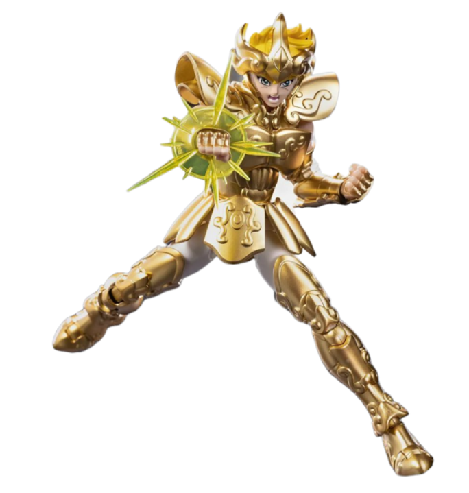 CABALLEROS DEL ZODIACO FIGURA LEO AIOLIA CHAMPION CLASS SAINT SEIYA-4