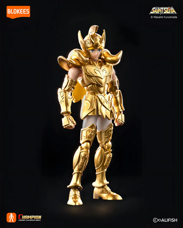 CABALLEROS DEL ZODIACO FIGURA LEO AIOLIA CHAMPION CLASS SAINT SEIYA-7
