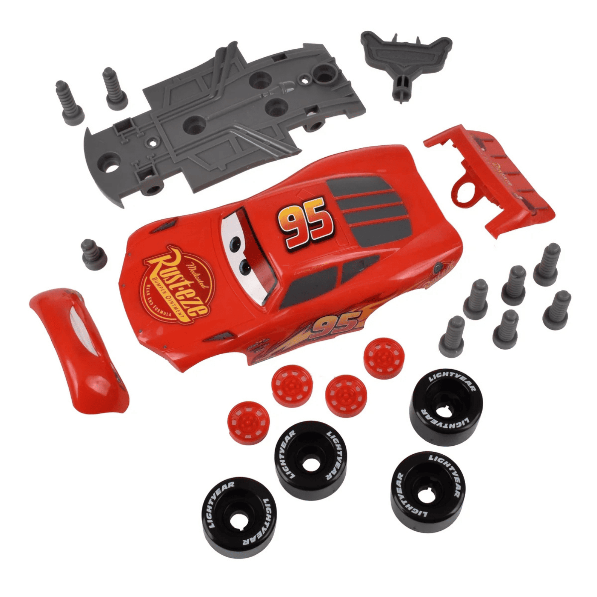 Auto Cm Rayo Mcqueen Cars Monta Tu Mcqueen-3
