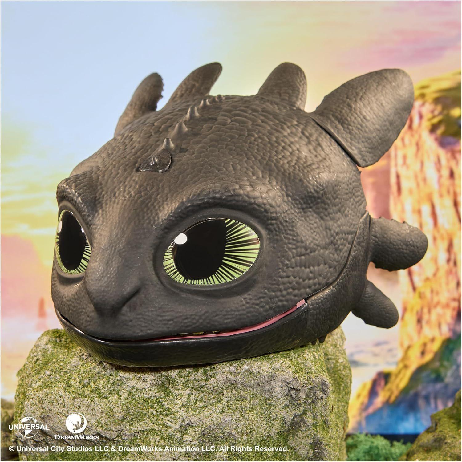 MASCARA BLAST AND ROAR TOOTHLESS MASK  CON SONIDO Y NIEBLA COMO ENTRENAR A TU DRAGON-4