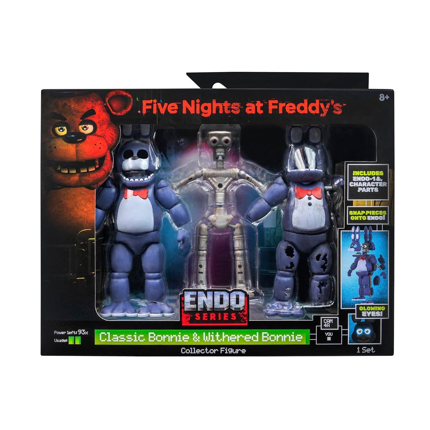 FIVE NIGHT'S AT FREDDY FIGURAS ENDO SERIES BONNIE CLASICO Y DETERIORADO-0