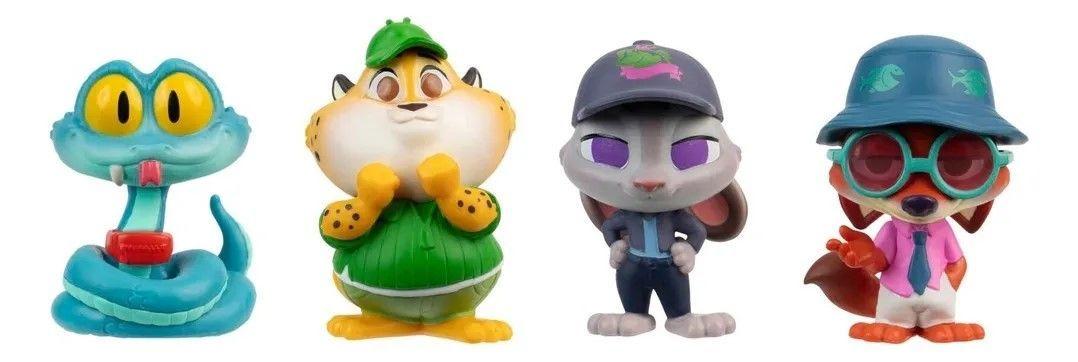 ZOOTOPIA 2 SET DE 5 FIGURAS PESONAJES INCLUYE FIGURA SORPRESA -5