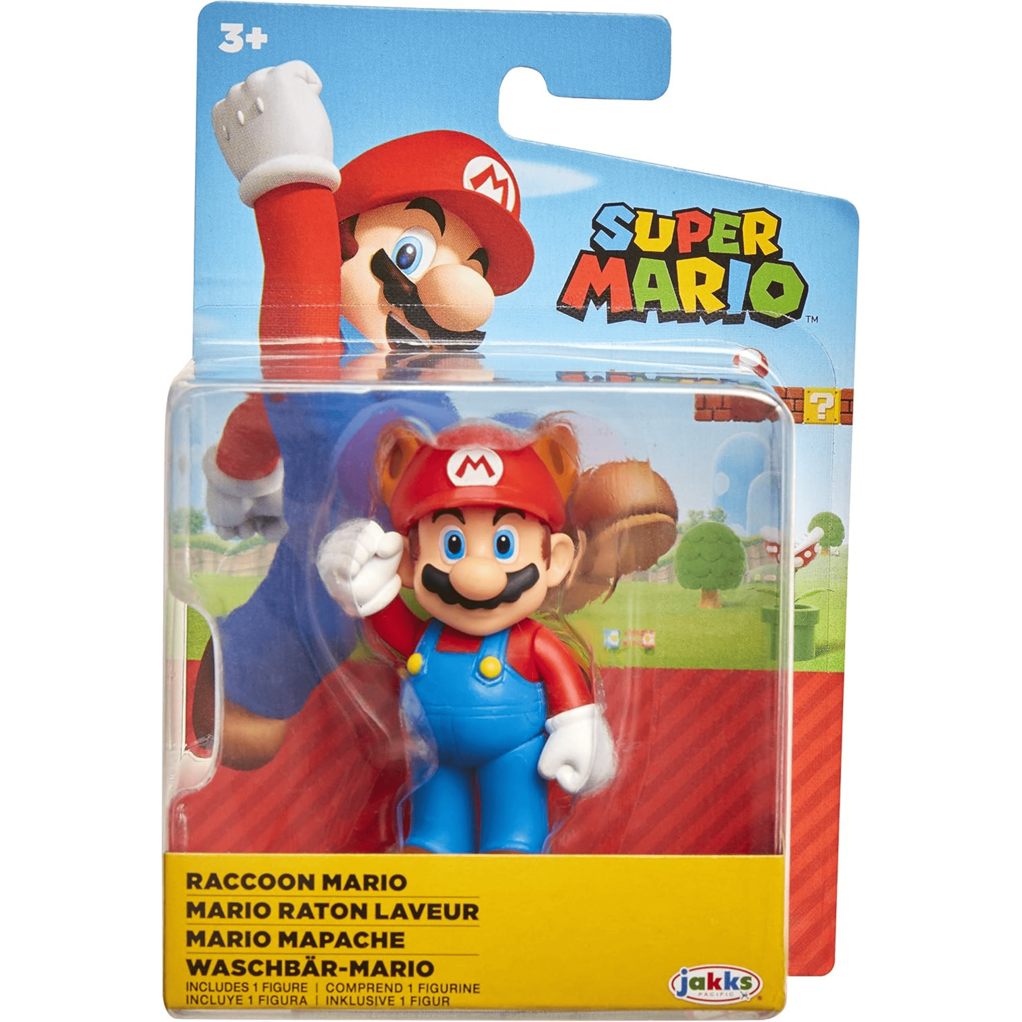 Figura 6 Cm Mario Mapache Super Mario De Nintendo-1