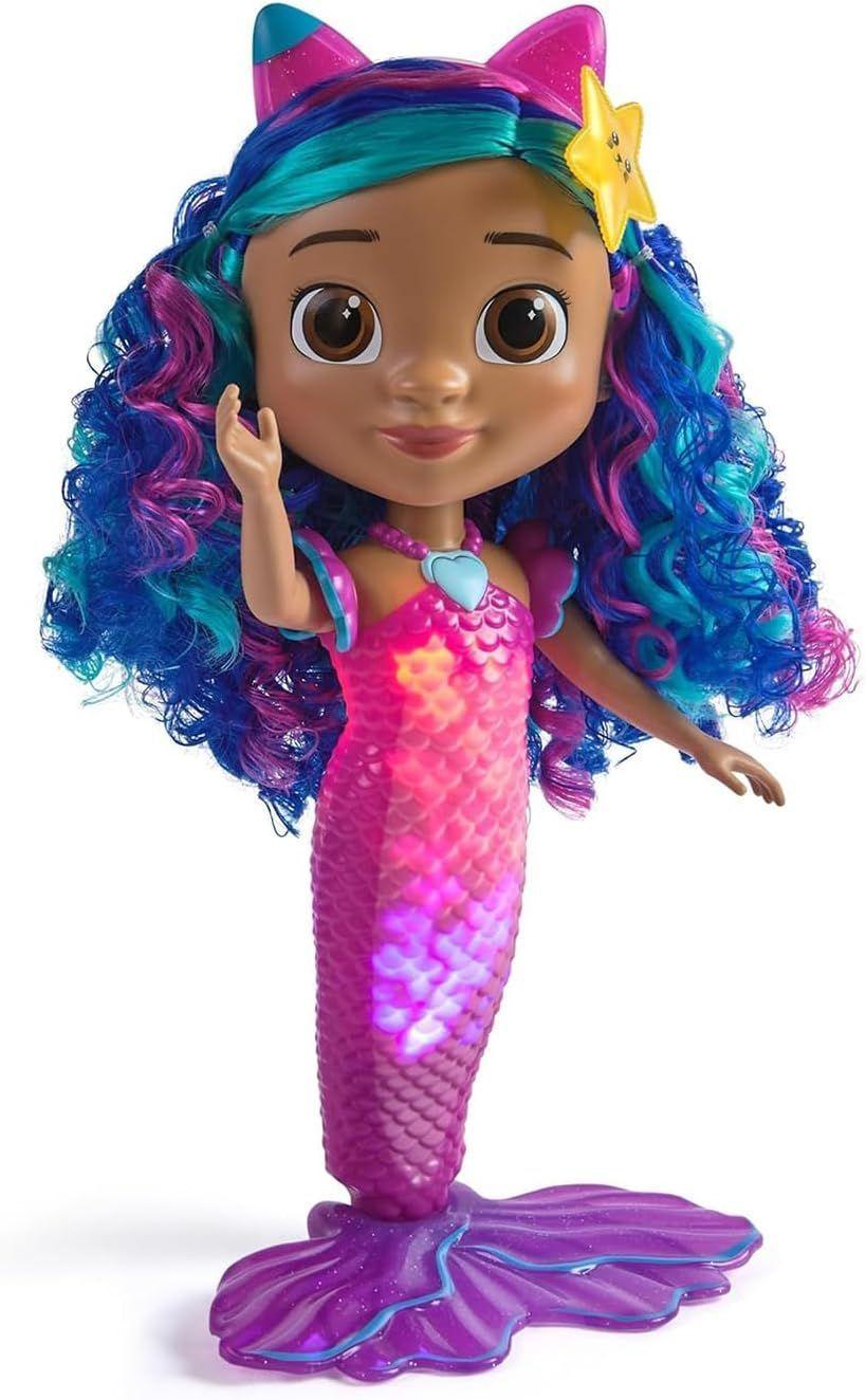 Muñeca Sirena con Luz y Sonido.  Película Gabby´s Dollhouse-3
