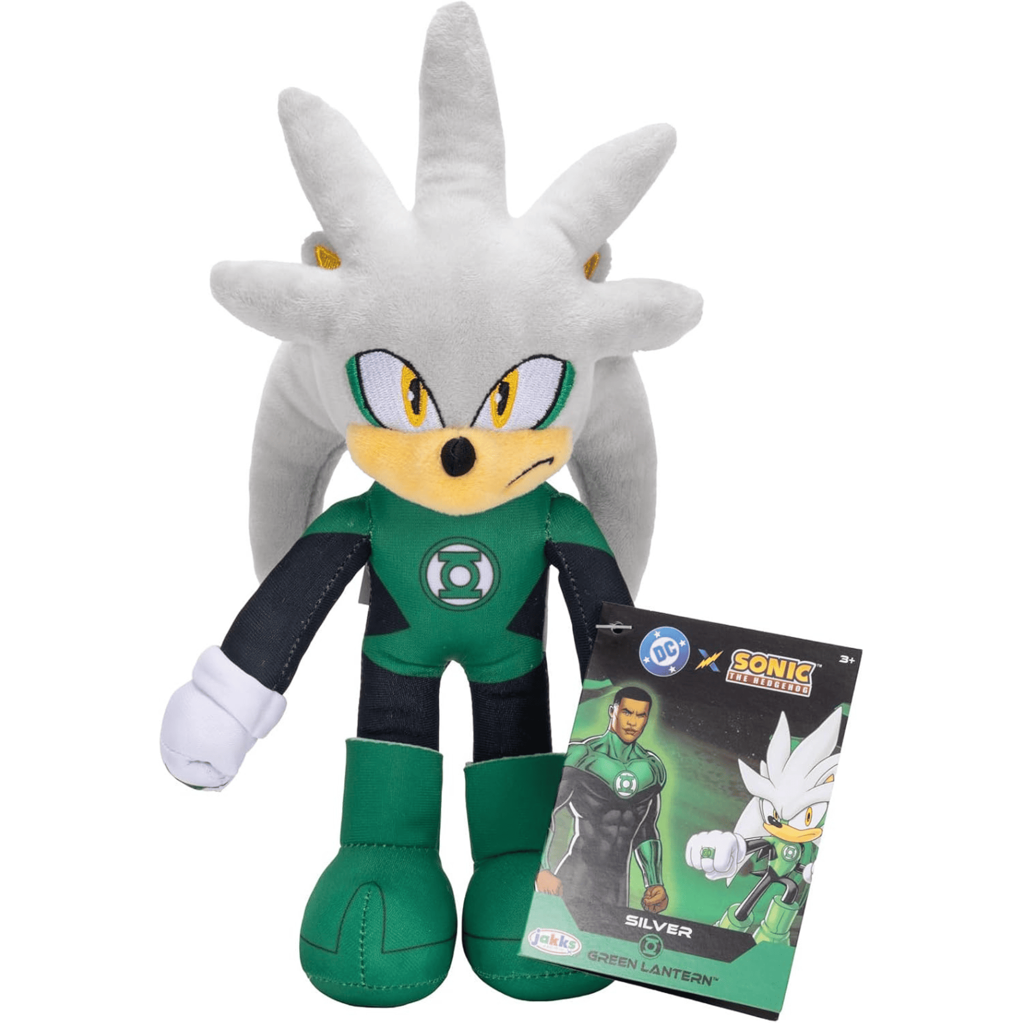 Peluche 23 Cm Silver Linterna Verde Sonic DC Comics-0