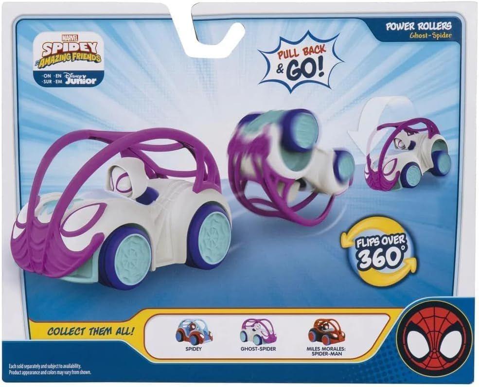 SPIDEY VEHICULO GHOST SPIDER VEHICULO ROTATORIO -4