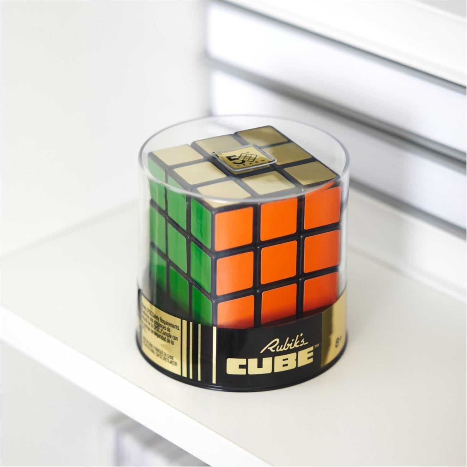 CUBO RUBIK'S  RETRO 3X3  50 ANIVERSARIO-2