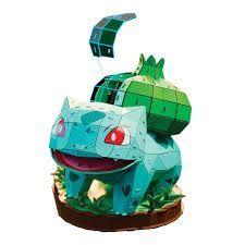 POKEMON PUZZLE 3D FIGURA BULBASAUR  4D BUILD-4