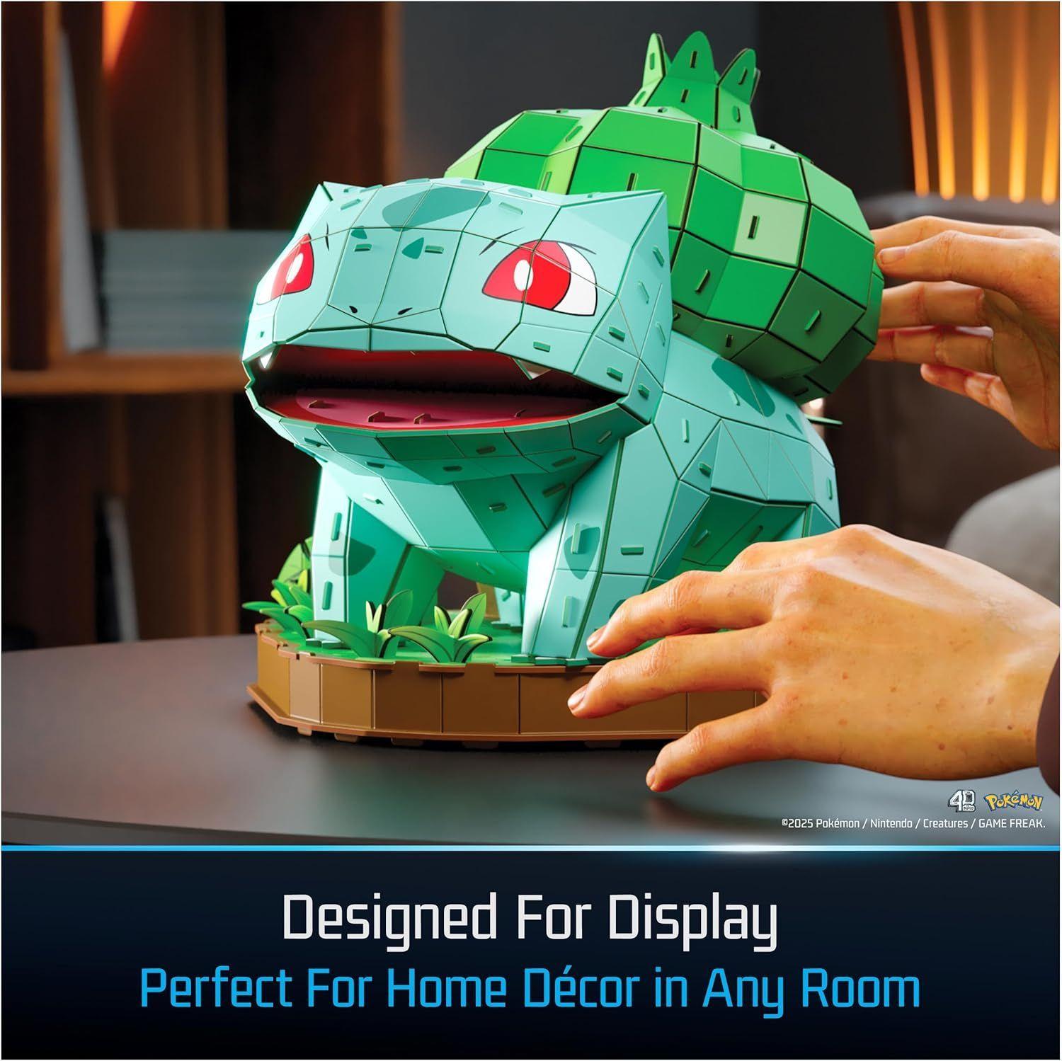 POKEMON PUZZLE 3D FIGURA BULBASAUR  4D BUILD-6