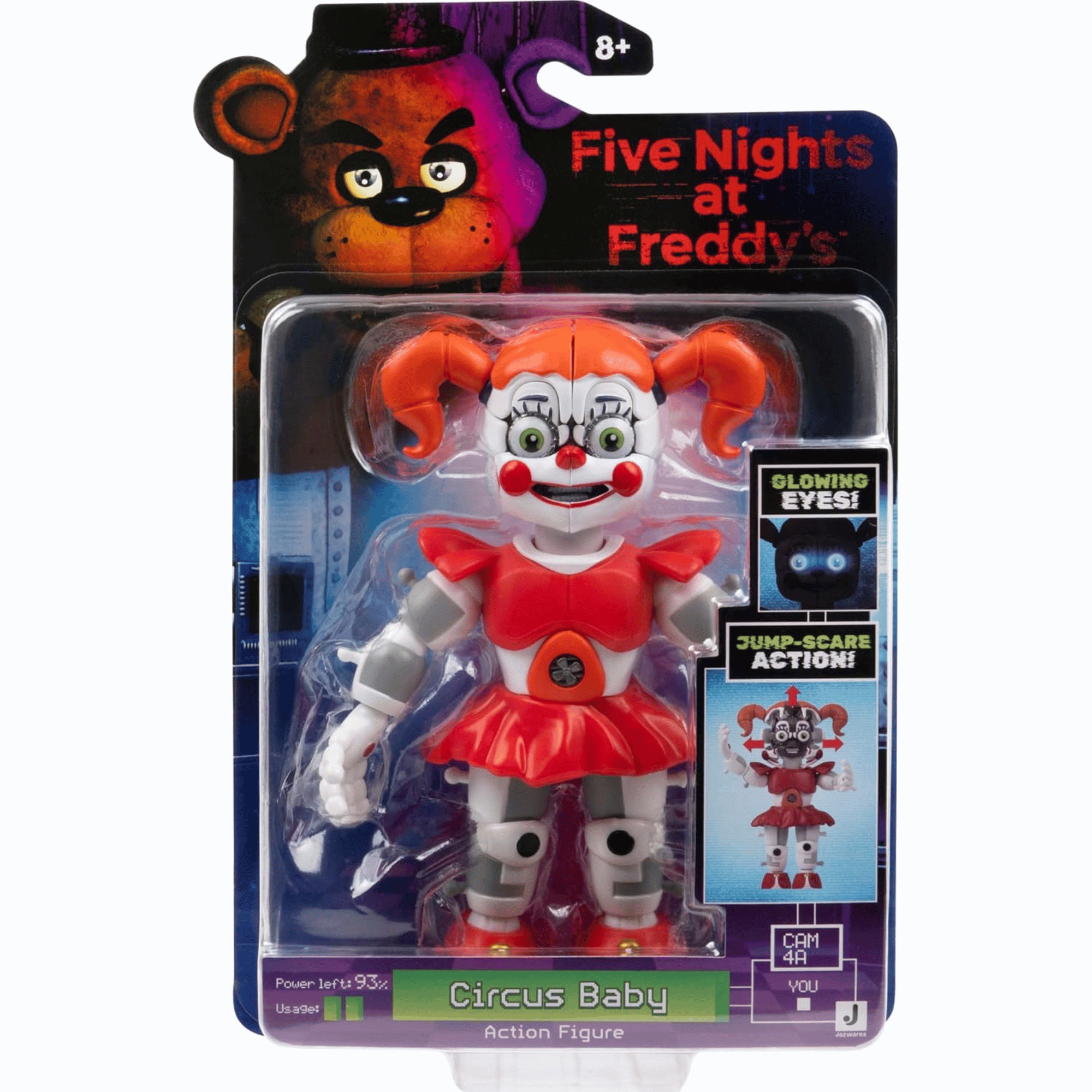 Five Nights at Freddy's Figura 13 Cm Circus Baby Articulada-0