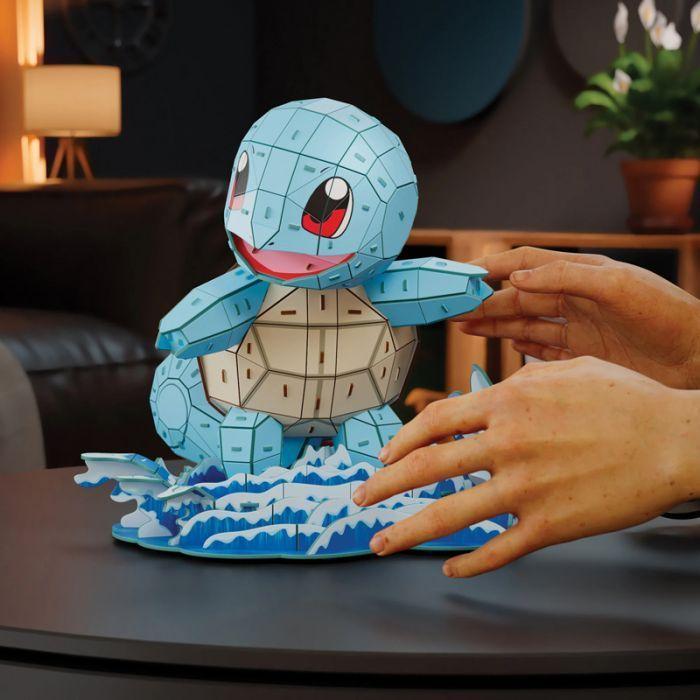 POKEMON PUZZLE 3D FIGURA SQUIRTLE 4D BUILD-4