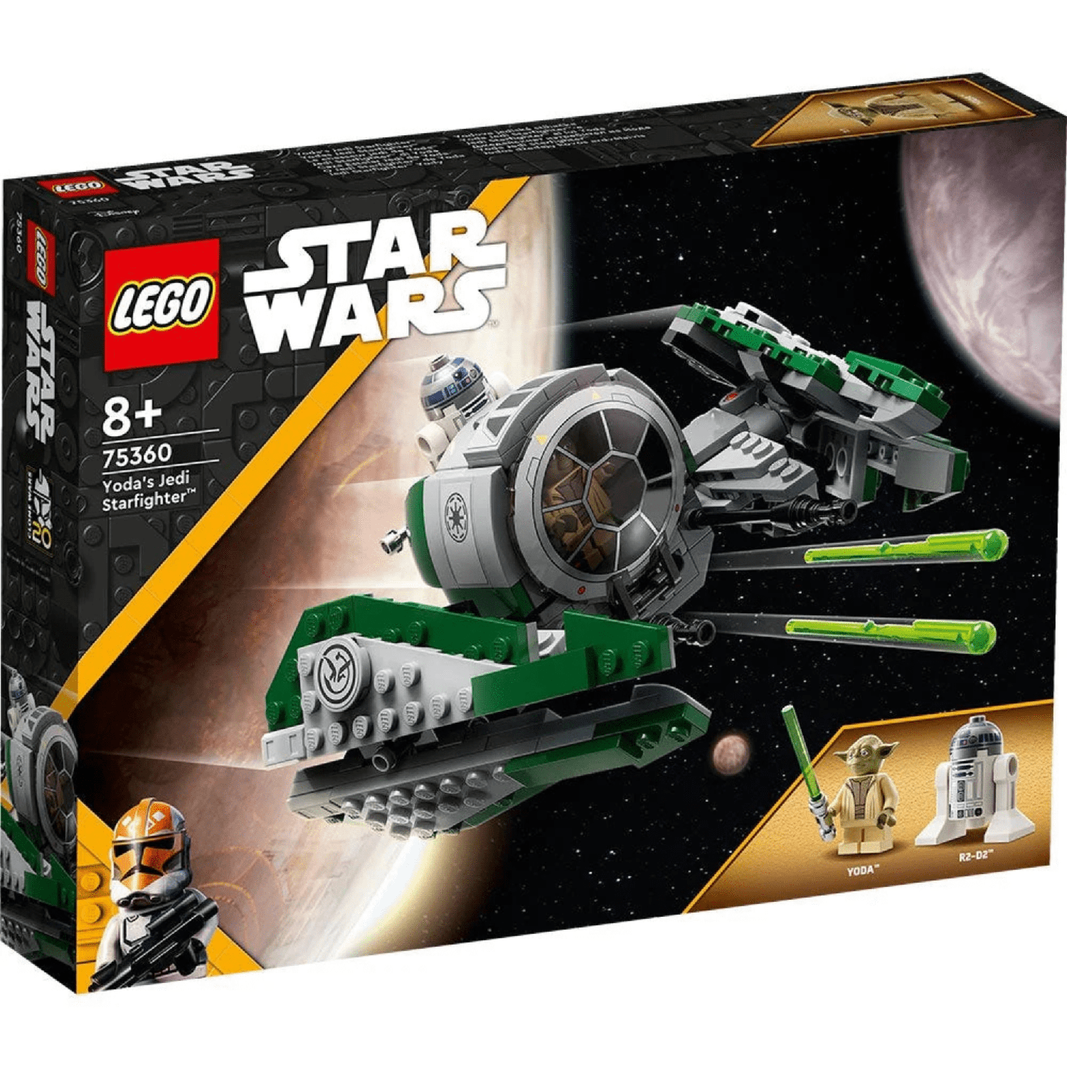 Lego Star Wars - Caza Estelar Jedi De Yoda-6