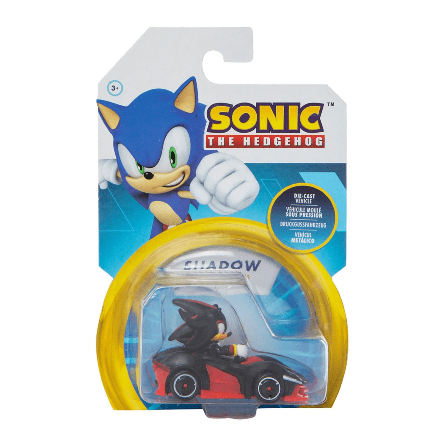 Sonic Vehículo Metálico Escala 164 - Shadow-3