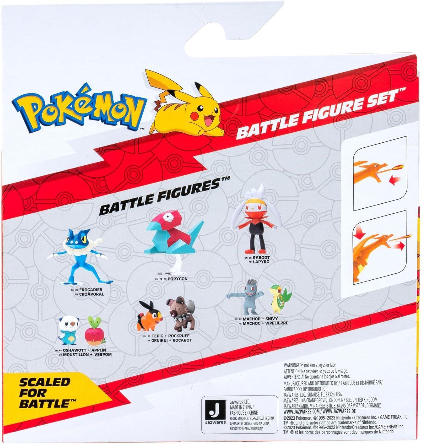 POKEMON SET FIGURAS DELUXE ACTION CHARIZARD Y PIKACHU -5