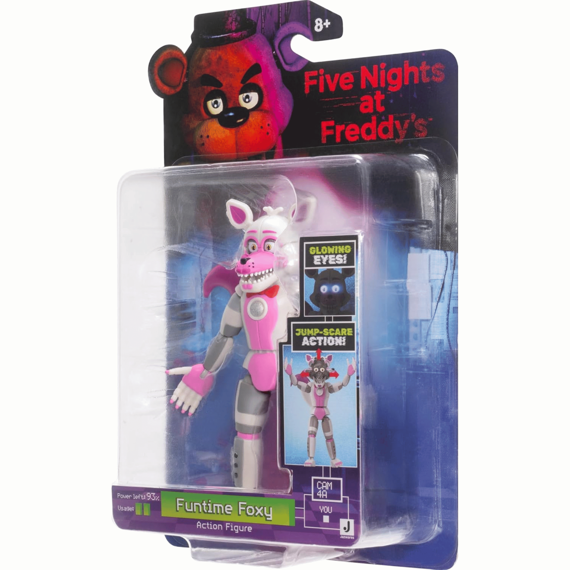 Five Nights at Freddy's Figura 13 Cm Funtime Foxy Articulada-4