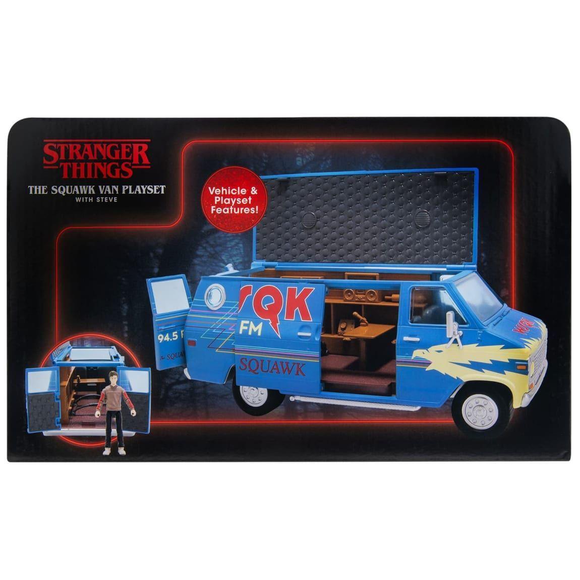 STRANGER THINGS FURGONETA SQUAWK VAN INCLUYE FIGURA DE STEVE HARRINGTON-6