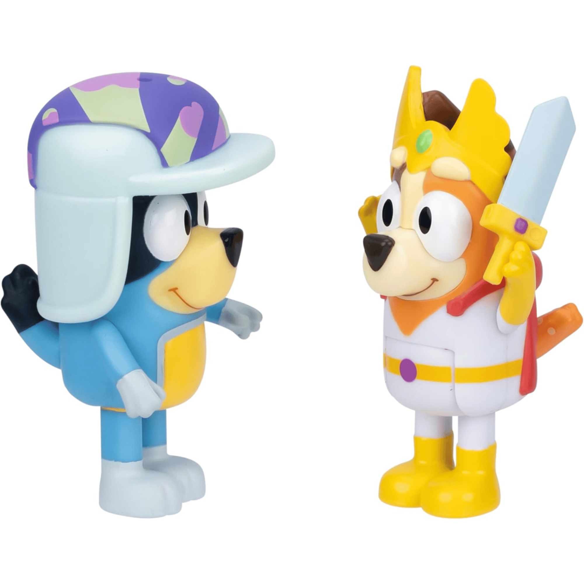 Bluey Pack 2 Figuras Chilli Y Bandit De Cuento De Hadas-2