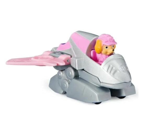 PAW PATROL VEHICULO METALICO SKYE TRUE METAL DINO RESCUE-4