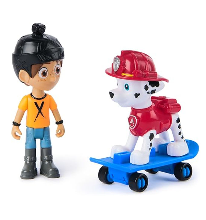 PAW PATROL FIGURAS MARSHALL & DARING DANNY X-2