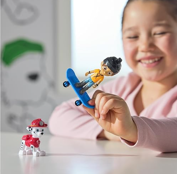 PAW PATROL FIGURAS MARSHALL & DARING DANNY X-4